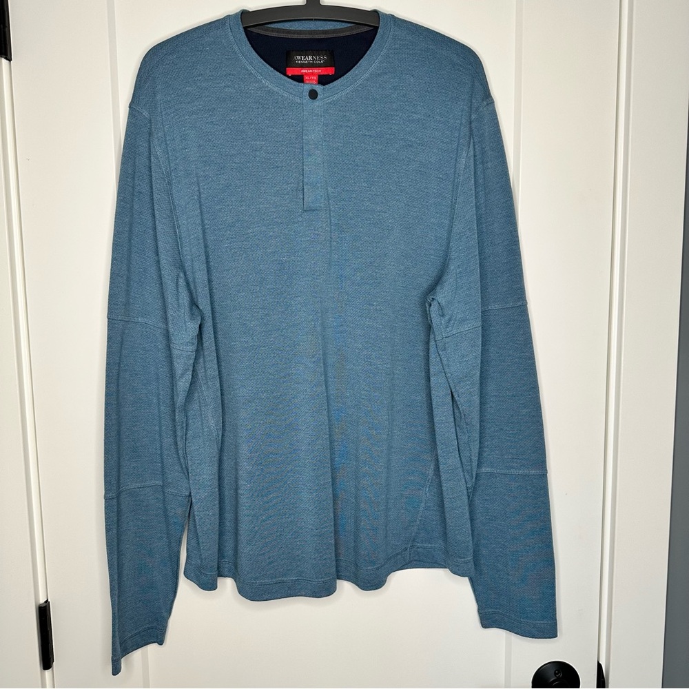 Awearness Blue Long Sleeve Shirt